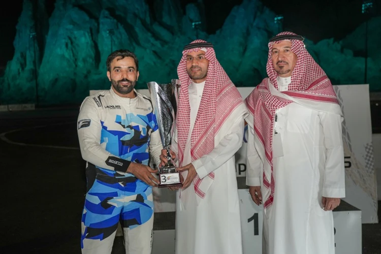 Lexus racing team achieves third place at 2025 ha’il drift championship