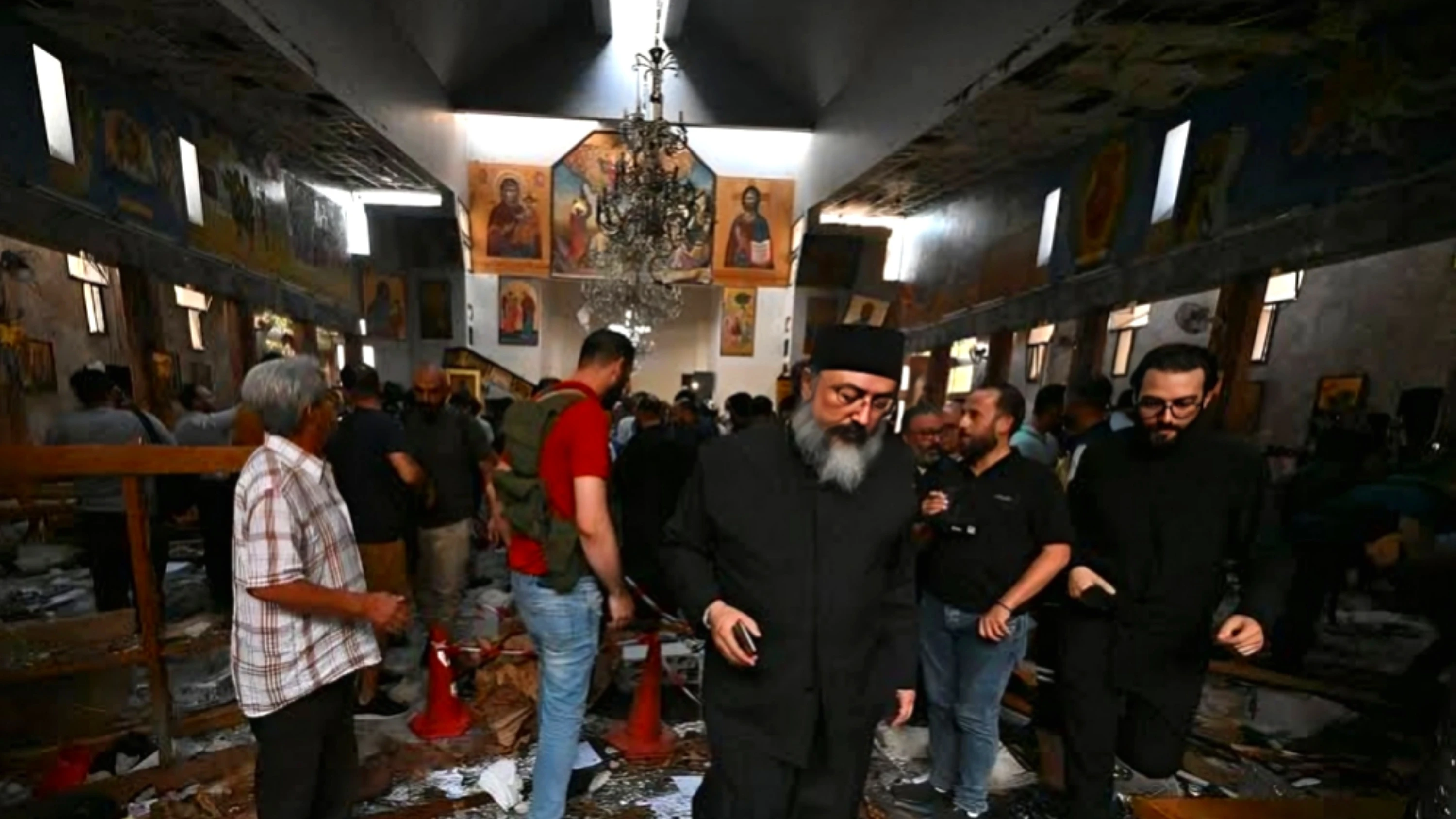 Deadly church bombing in damascus marks first suicide attack since assad’s fall