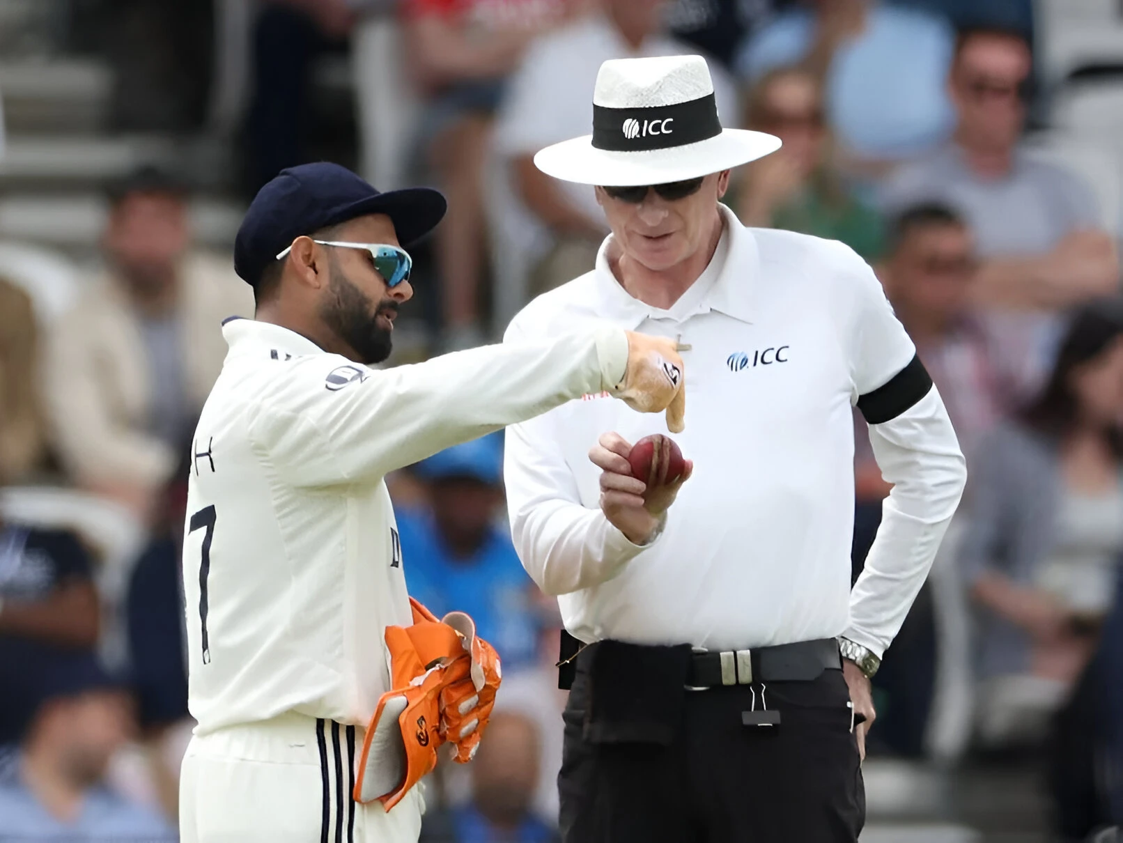 Rishabh Pant Faces ICC Heat After Umpire Argument, Ball Toss Incident