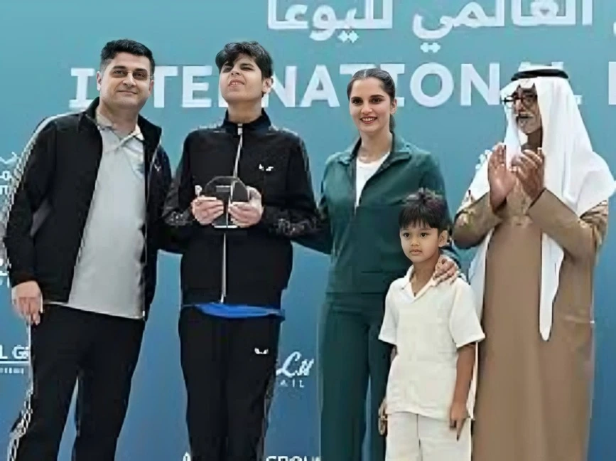 Uae sheikh honors autistic indian teen from dubai for breaking barriers