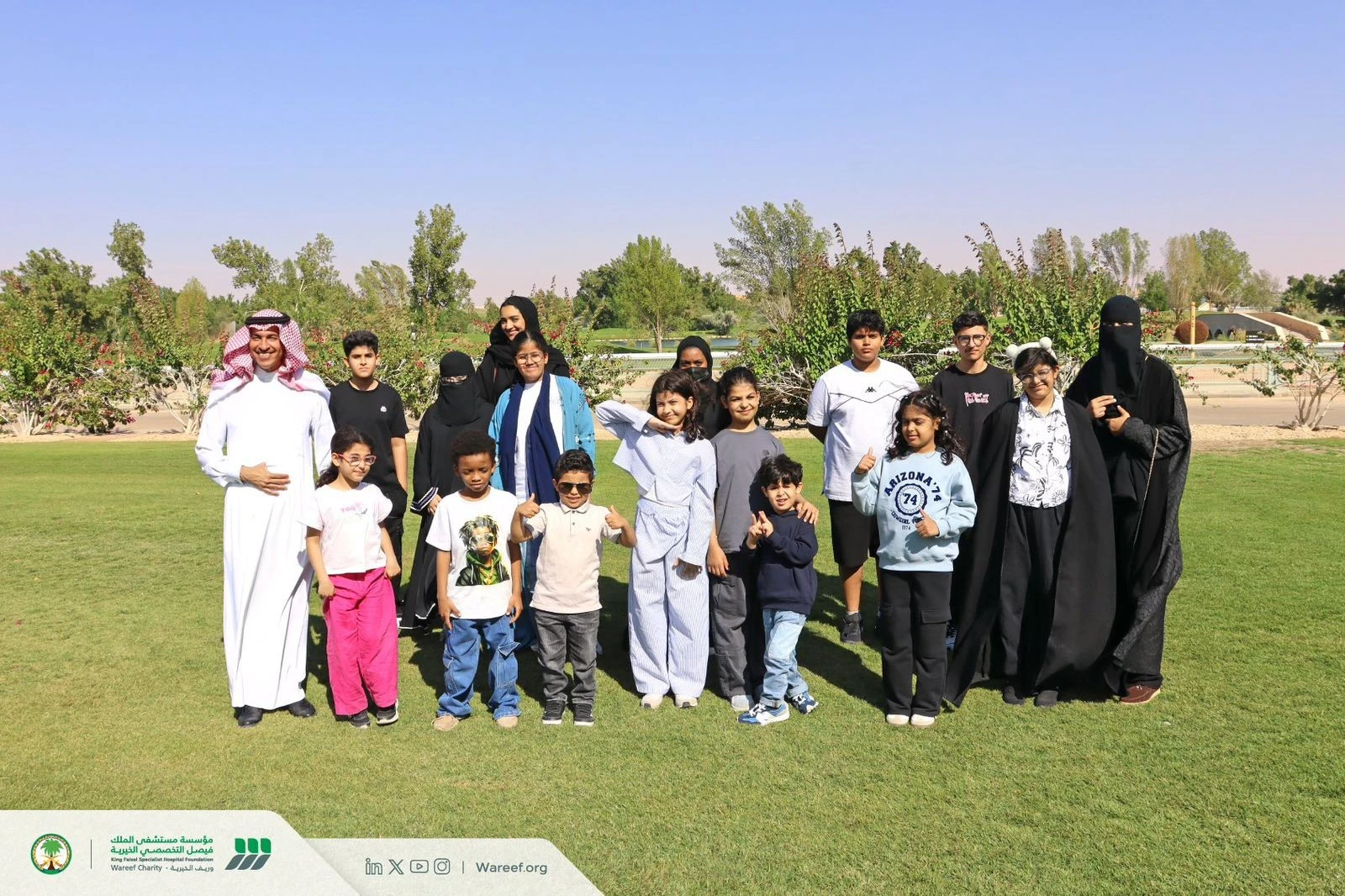 Wareef charity organizes trip for children with diabetes with assaf perfumes