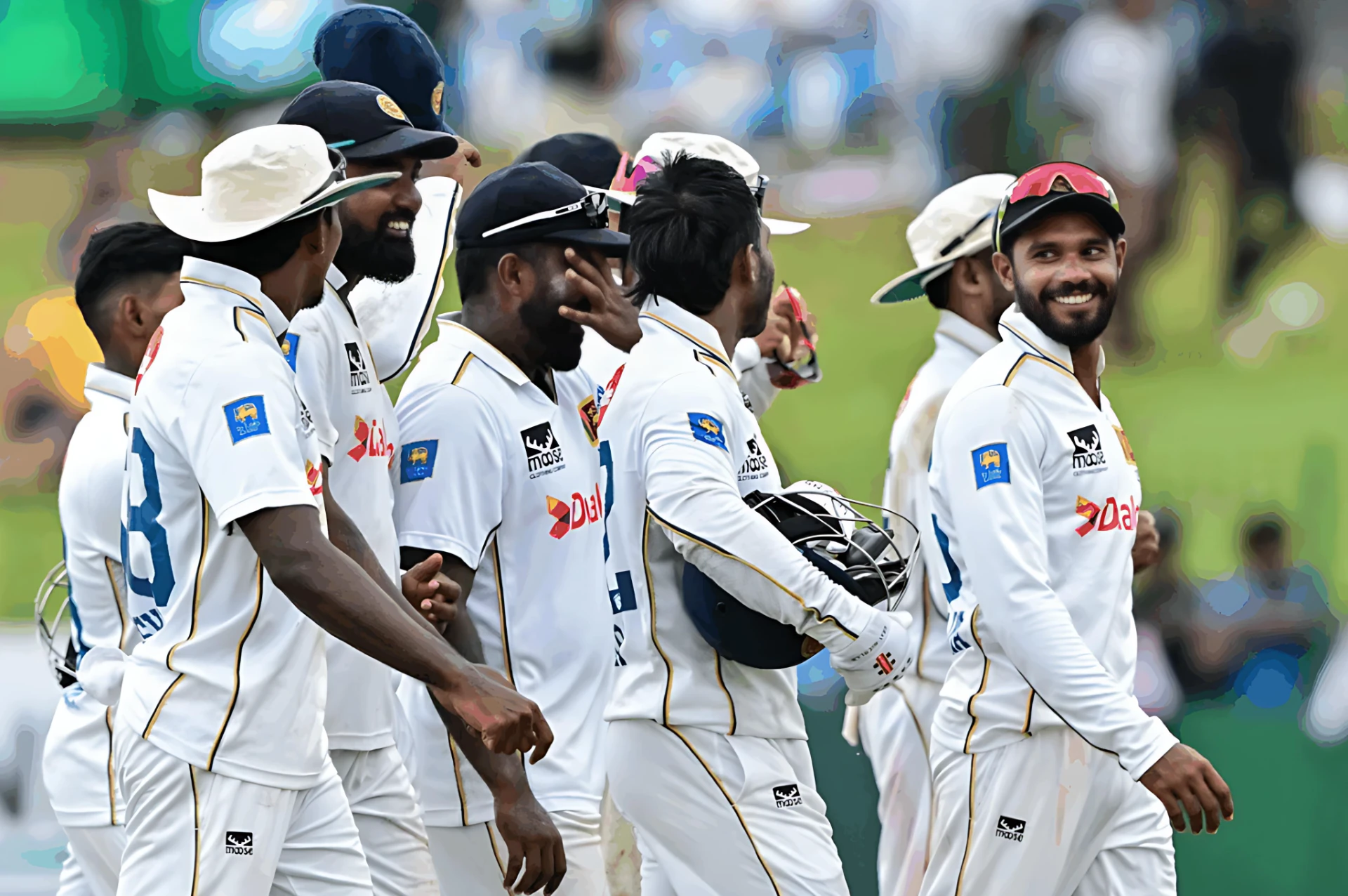 Sri lanka crush bangladesh to seal test series in style