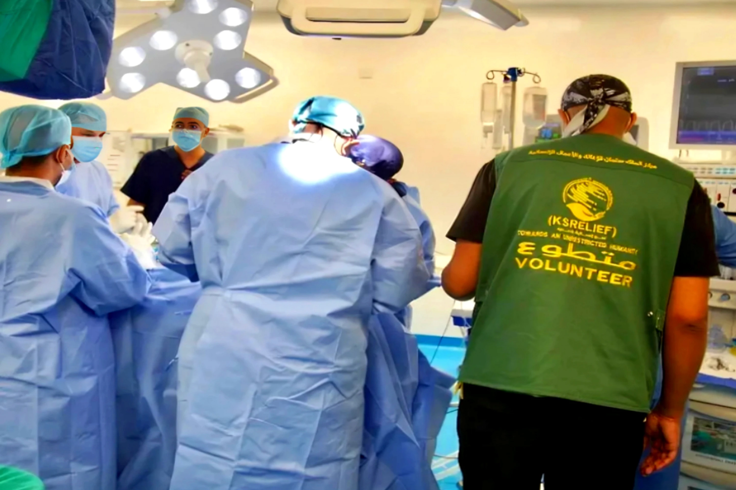 KSrelief Wraps Up Volunteer Neurosurgery Mission in Yemen’s Aden