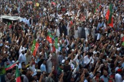 Funeral Held for Three Security Personnel Killed During Protests in Pakistan