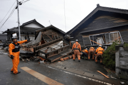 6.6 Magnitude Earthquake Strikes Ishikawa Prefecture, Japan