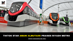 TikTok Star Amani Almutairi Praises Riyadh Metro