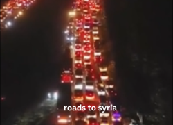 Roads to Syria's Capital Jammed After Fall of Assad, as Chaos Engulfs Damascus