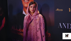 Sofia Carson Mixes Lebanese Fashion With Bocelli