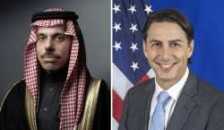 Saudi Foreign Minister and U.S. Envoy to Lebanon Hold Talks on Regional Issues