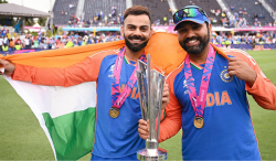 Champions Trophy: Kohli and Rohit Shine for India