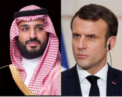 Saudi Crown Prince: Macron Discuss Regional Stability Efforts