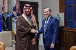 Saudi Defense Minister:  Meets US Officials to Strengthen Strategic Ties