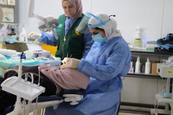 KSrelief Provides Healthcare to Syrian Refugees, Food Aid to Kosovo