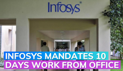 Infosys Changes Policy: 10 Days Work-From-Office
