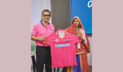 Rajasthan Royals Pink Sledge: A Unique Women's Day Celebration.