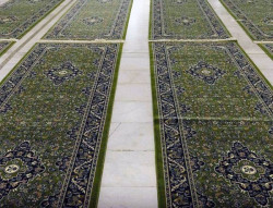 Makkah's Grand Mosque Glows with 33,000 Saudi-Made Luxury Carpets for Ramadan