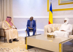 Chadian President, Saudi Deputy FM Discuss Bilateral Relations