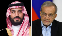 Saudi Crown Prince, Iranian President Discuss Regional Issues