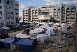 Gaza's Islamic University Becomes Shelter for Displaced Palestinians