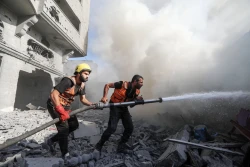 Gaza Civil Defence Updated people dying as Rescue Gear Blocked by Israel'