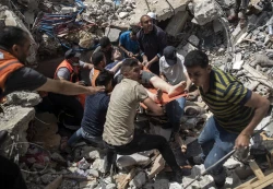 Israeli Airstrike on Kuwaiti Field Hospital in Gaza