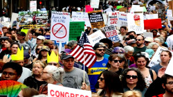 Thousands Protest Against Trump Policies Across the U.S.