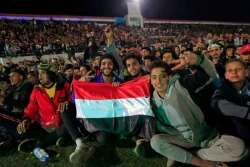 Yemeni Football Fans Show Solidarity With Palestine