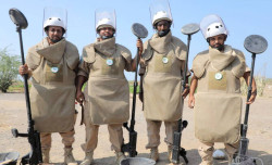 Saudi Project Masam Clears 1,050 Explosives in Yemen