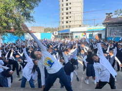 Embassy of India, Addis Ababa Organizes Special Yoga Session as Part of Countdown to the 11th International Day of Yoga (IDY) 2025