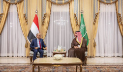 Saudi Defense Minister, Yemen PM Hold Talks on Bilateral Ties