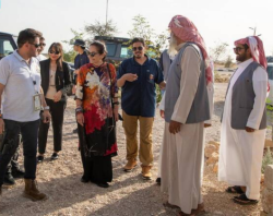 UNESCO Delegation Visits North Riyadh Geopark After Global Listing