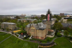 Cornell University Students Protest with Giant Gaza Banner