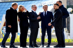European Leaders Visit Kyiv, Push for Ceasefire in Ukraine