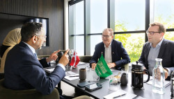 Saudi Minister Minister of Industry Meets UNIDO Director-General