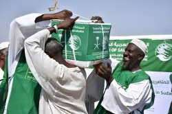 KSrelief Distributes 850 Food Baskets to Displaced Families in Sudan