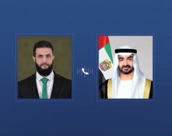 UAE President Receives Call from Syrian President