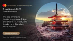 Mastercard Insights: Wellness, Nature, and Food Shape 2025 EEMEA Travel Trends