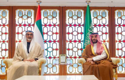 Saudi and Abu Dhabi Crown Princes Meet in Riyadh to Boost Gulf Cooperation
