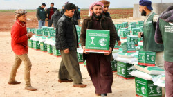 KSrelief Distributes 293 Food Baskets in Syria