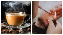 Morning Tea and Cigarette Combo Harms Lungs and Gut