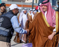 Interior Minister Opens Field Hospital, Launches Health Tech for Hajj Security in Arafat