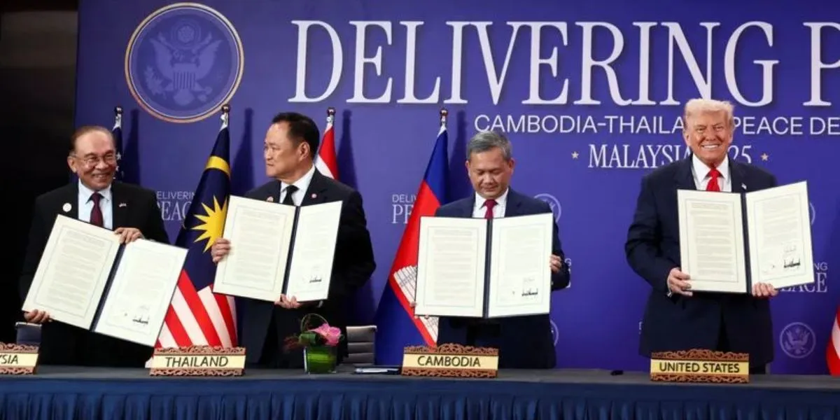 Trump Leads ASEAN Summit, Brokers Peace And Trade Deals In Asia