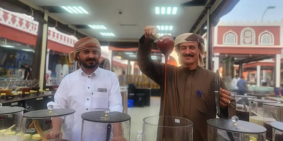 Dubai Global Village Pavilions Showcase Authentic Middle Eastern Spices and Treats