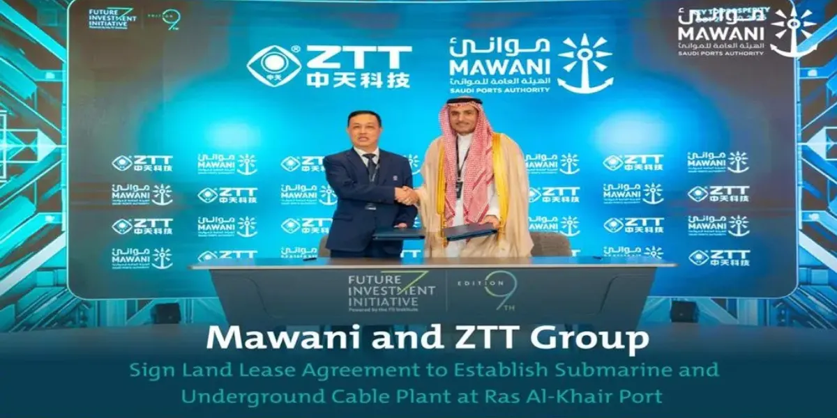Saudi Ports Authority, ZTT Group Sign SAR375 Million Cable Plant Deal ...