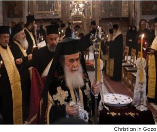 Christians in Gaza and West Bank Seek to End 'Genocide