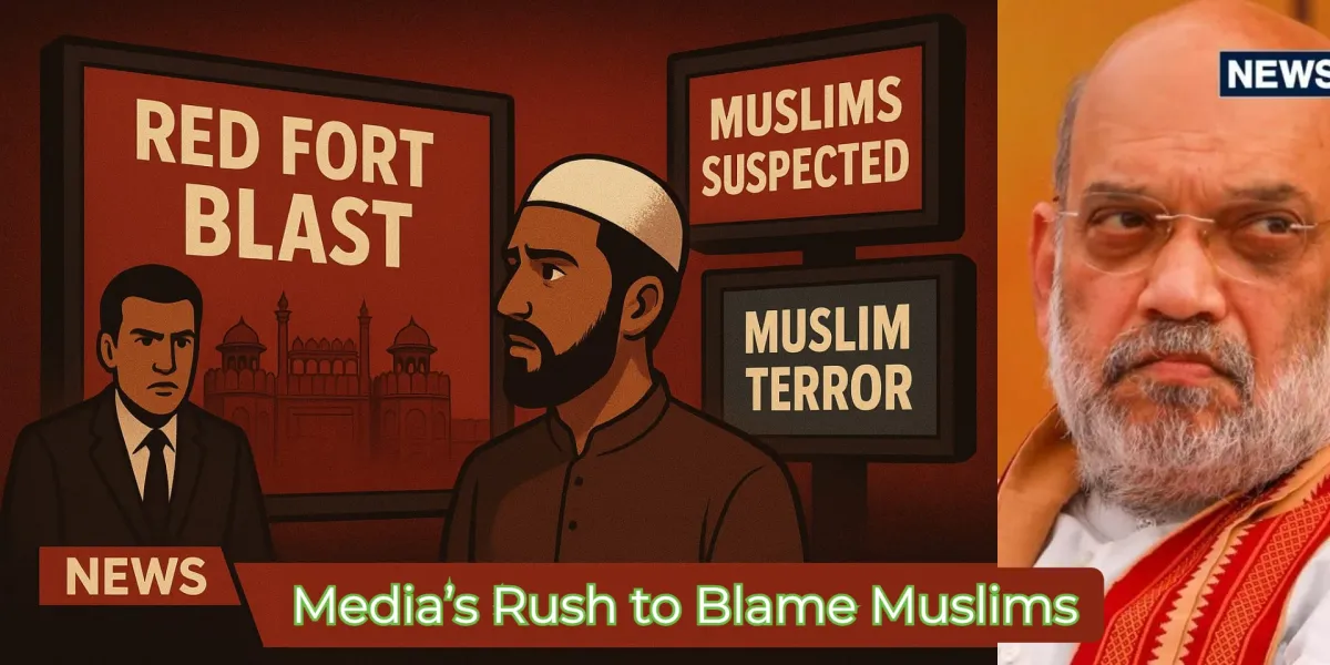 Delhi Blast: Media’s Rush to Blame Muslims Distracts from Real Questions of Security Failure