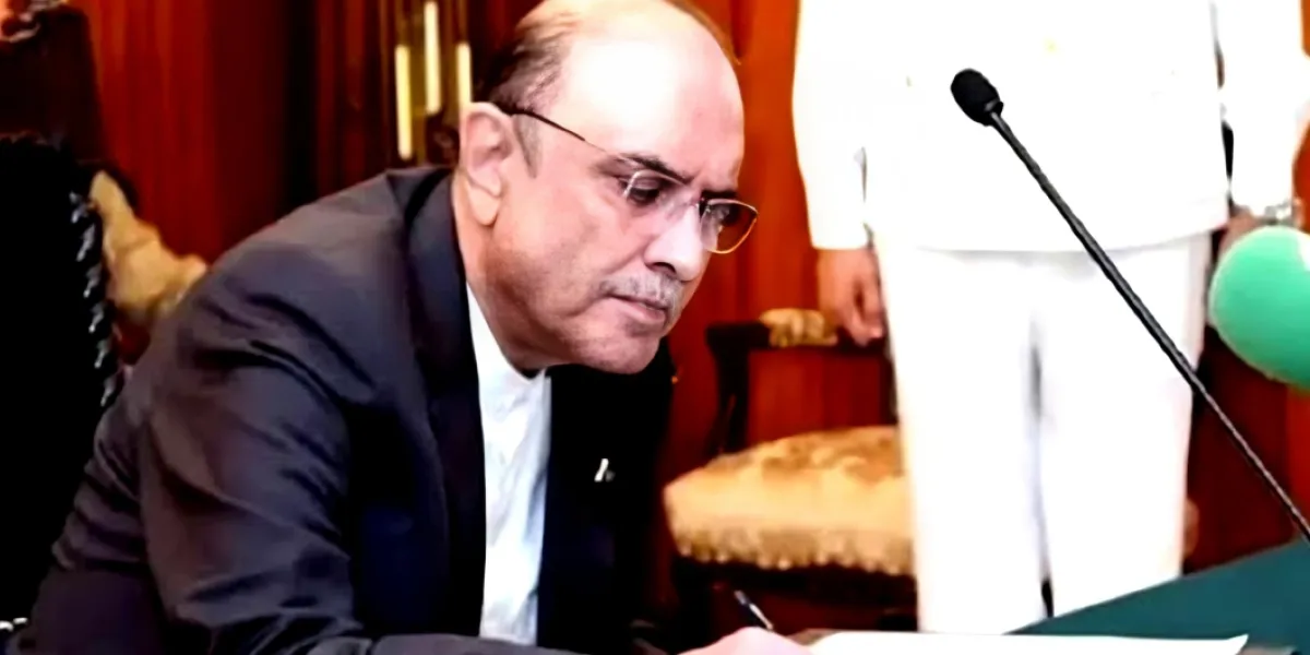 President Zardari Approves Resignations of Supreme Court Justices Mansoor Ali Shah and Athar Minallah
