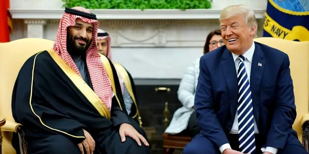 Trump Welcomes Saudi Crown Prince, Praises Plans for Massive U.S. Investments
