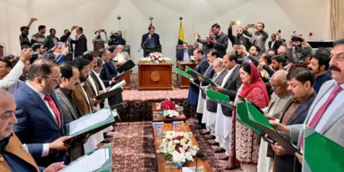 Eighteen New AJK Ministers Take Oath As Two Advisers Appointed