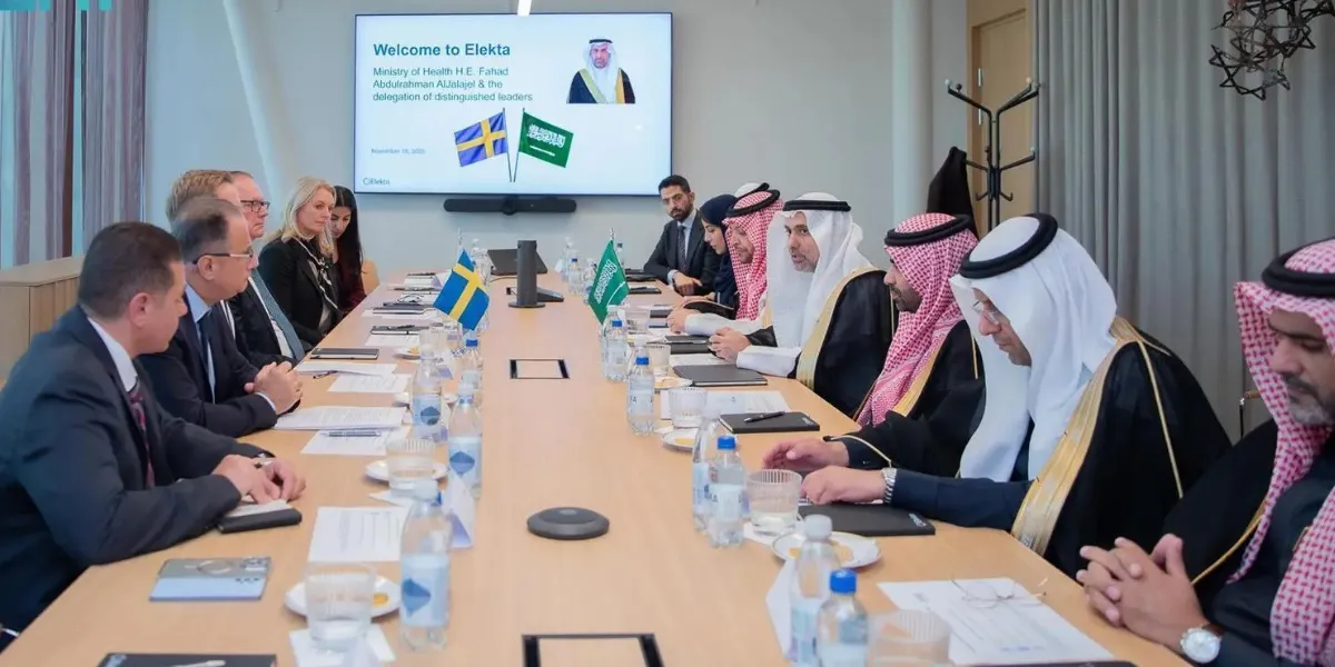 Saudi Health Minister Concludes Sweden Visit to Boost Health Cooperation